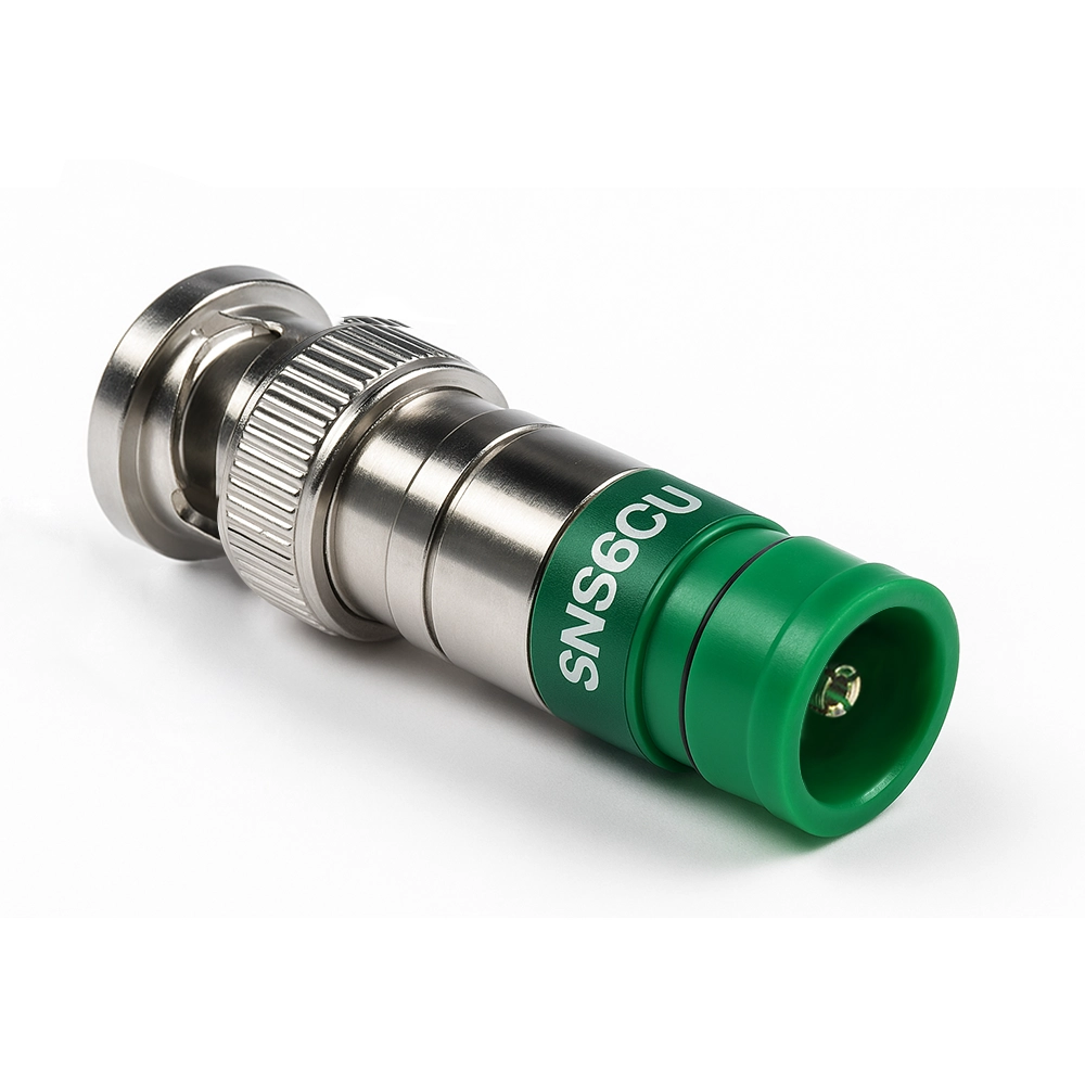 CONECTOR BNC RG5/6 RCA MACHO - COMPRESSAO - (KRAMER)