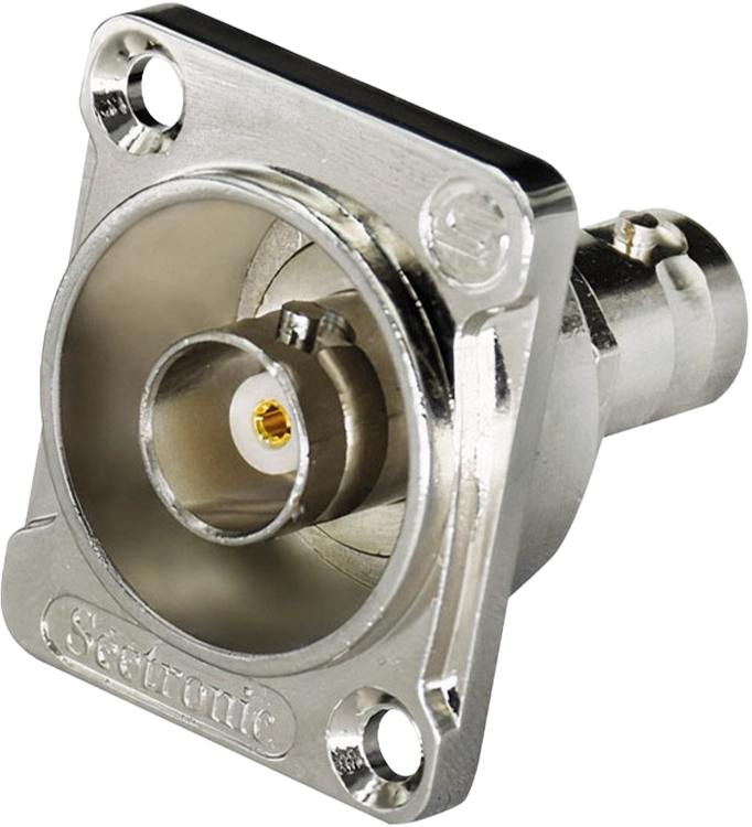 CONECTOR BNC SDI PAINEL UHD 75 OHM (SEETRONIC)