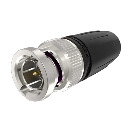 Conector BNC SDI UHD RG6 12G 75 OHM (SEETRONIC)