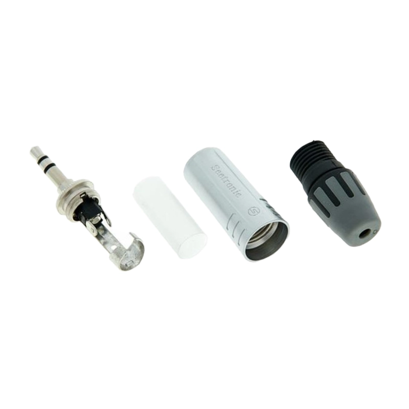 Conector de Áudio P2 Stereo Profissional (SEETRONIC)