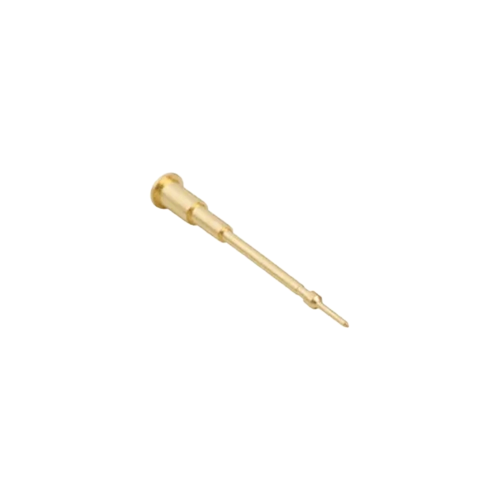 Conector Micro BNC SDI 1.0/2.3 Macho RG59 de Crimpar Com Trava (Cabos Golden)