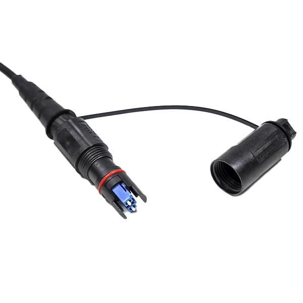 CONECTOR ÓPTICO COM CAPA PROTETORA LC OPTITAP DLC (CG)