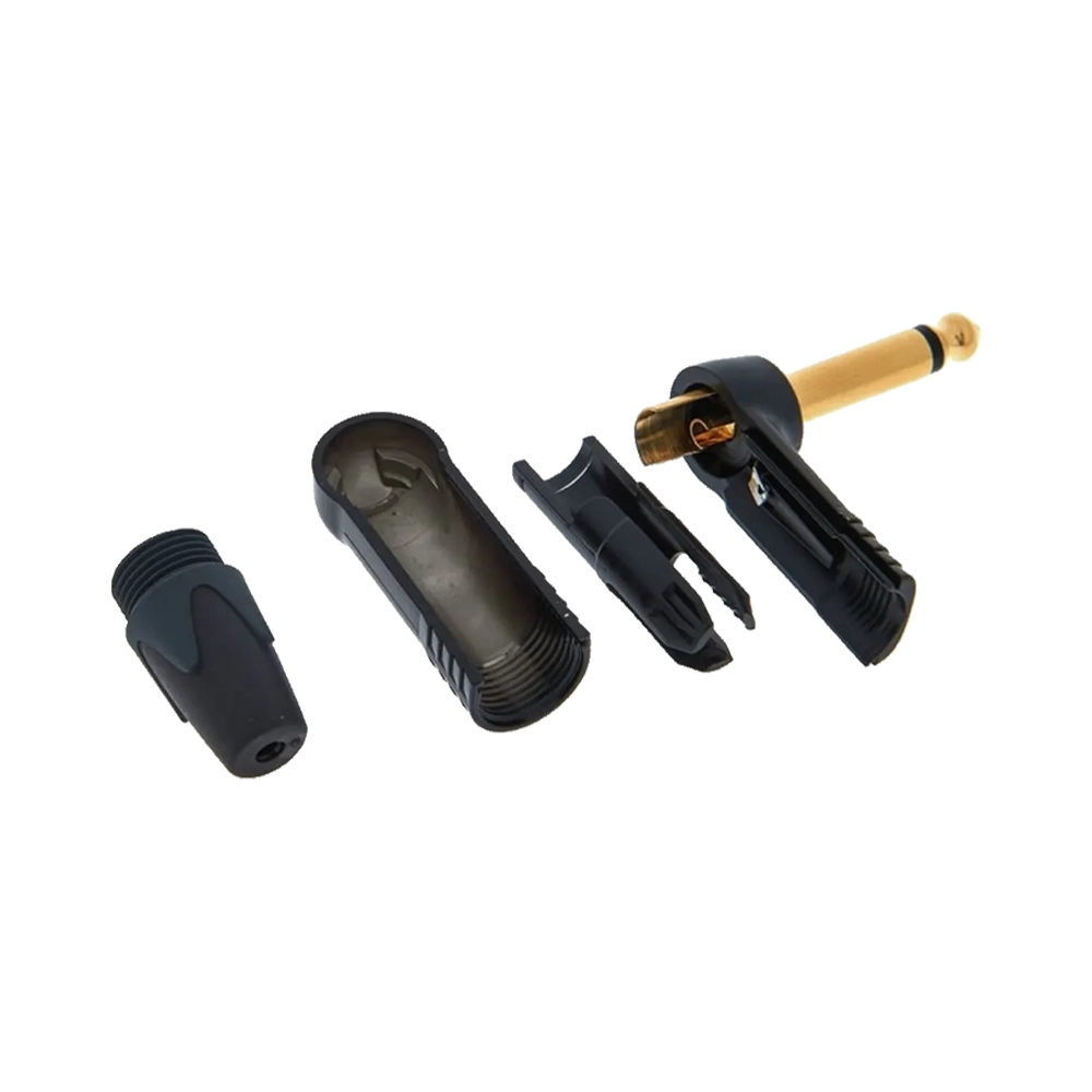 CONECTOR P10 90º GRAUS PRETO NP2RX-B (NEUTRIK)