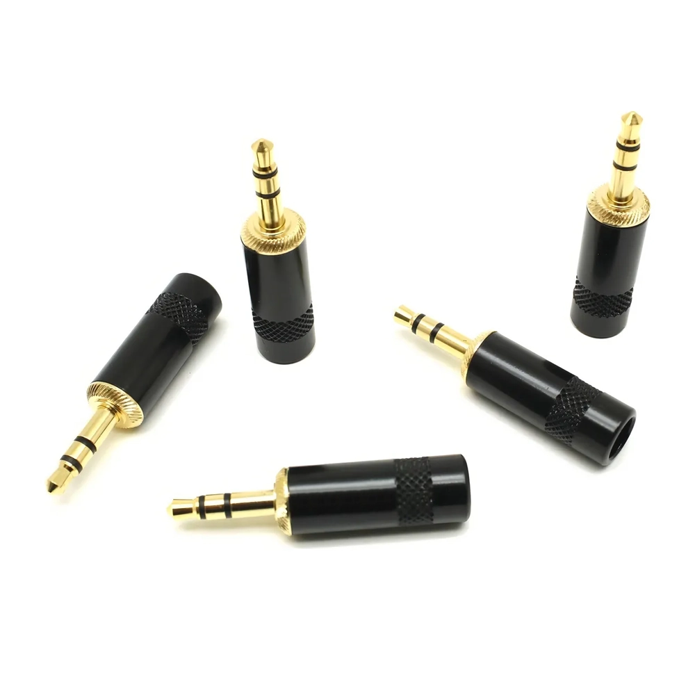 CONECTOR P2 STEREO COM SAÍDA DE 6MM (PROFISSIONAL)