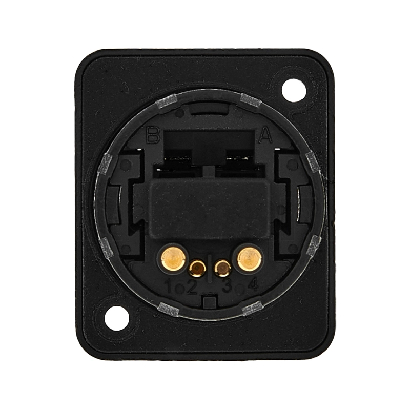 Conector Painel para Fibra Óptica LC de 2 Vias (SEETRONIC)