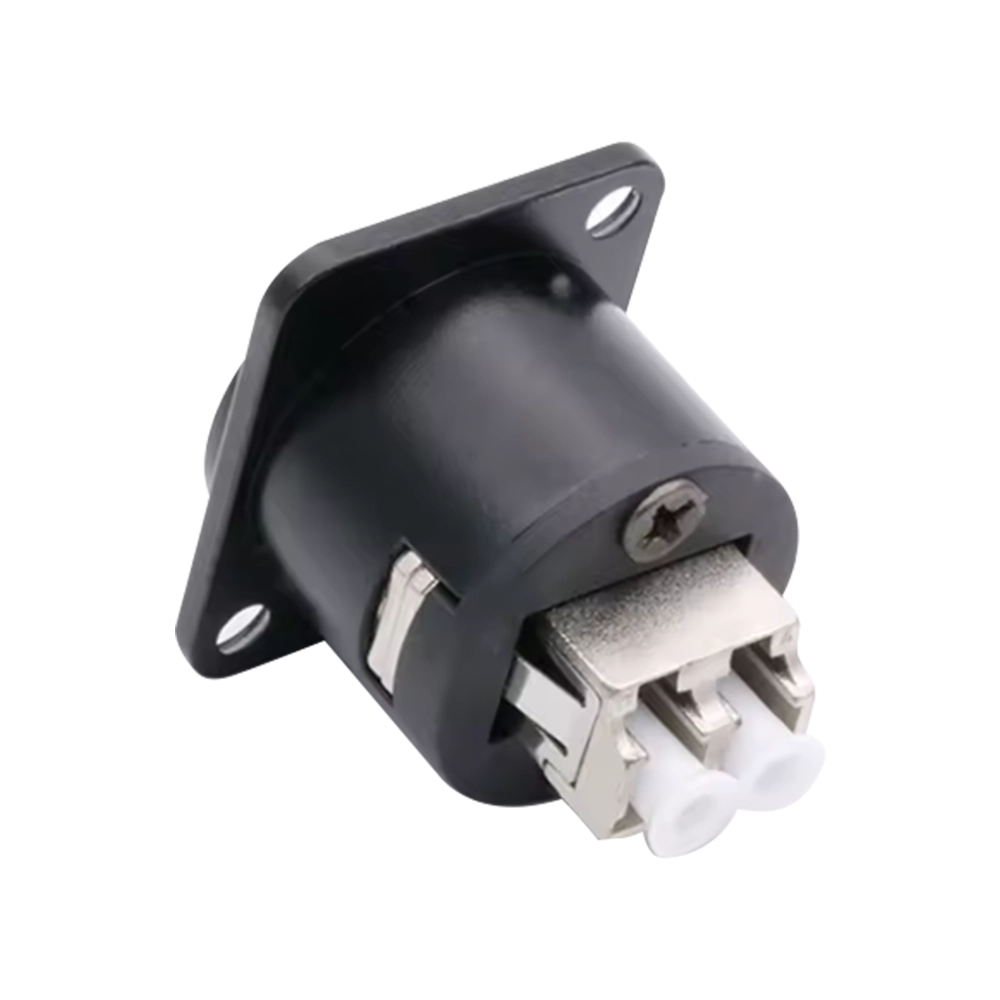 Conector Para Painel LC Duplex Fêmea X LC Fêmea (METALICO) Tipo Canon (CG)