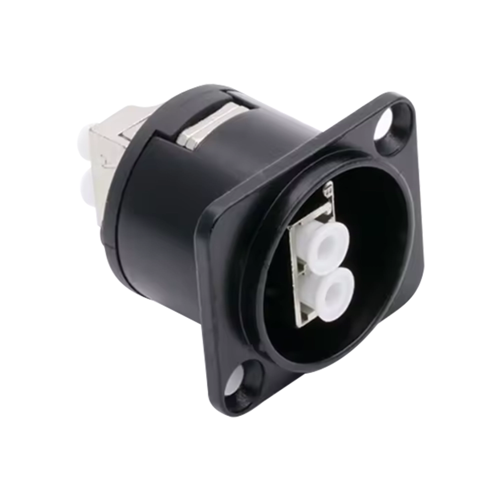 Conector Para Painel LC Duplex Fêmea X LC Fêmea (METALICO) Tipo Canon (CG)