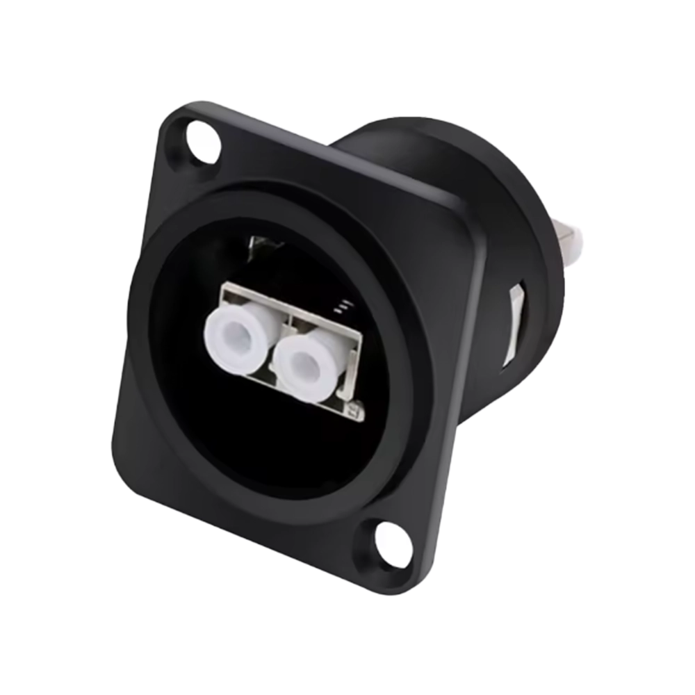 Conector Para Painel LC Duplex Fêmea X LC Fêmea (METALICO) Tipo Canon (CG)