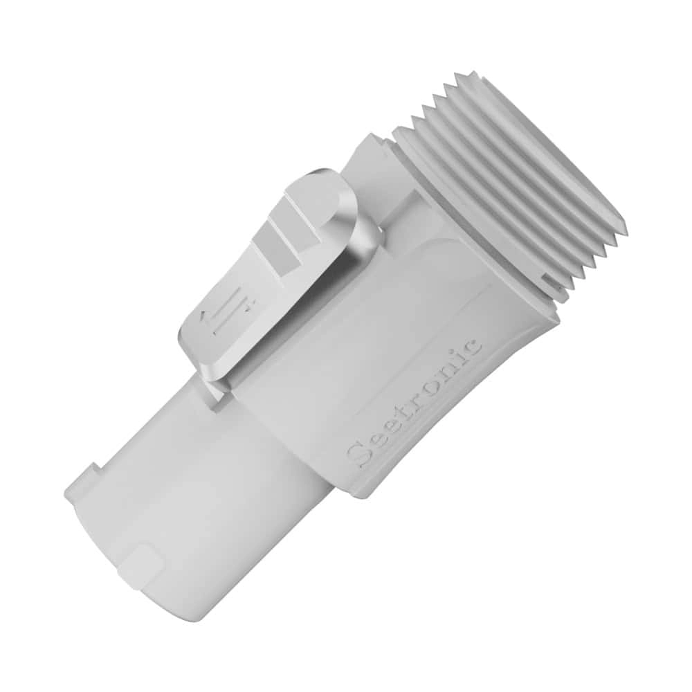 Conector PowerCom de Linha Cinza Saída/Out - Seetronic
