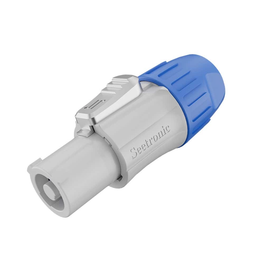 Conector PowerCom de Linha Cinza Saída/Out - Seetronic
