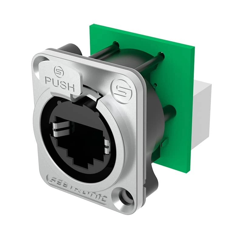 Conector RJ45 Ethercom Painel (SEETRONIC)