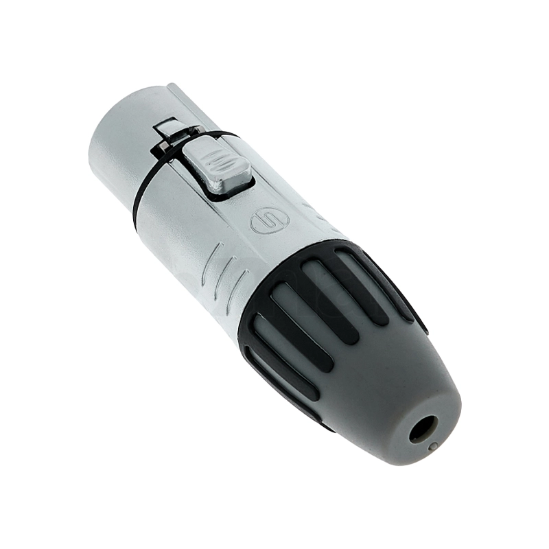 Conector XLR Fêmea de Linha de 3V (SEETRONIC)