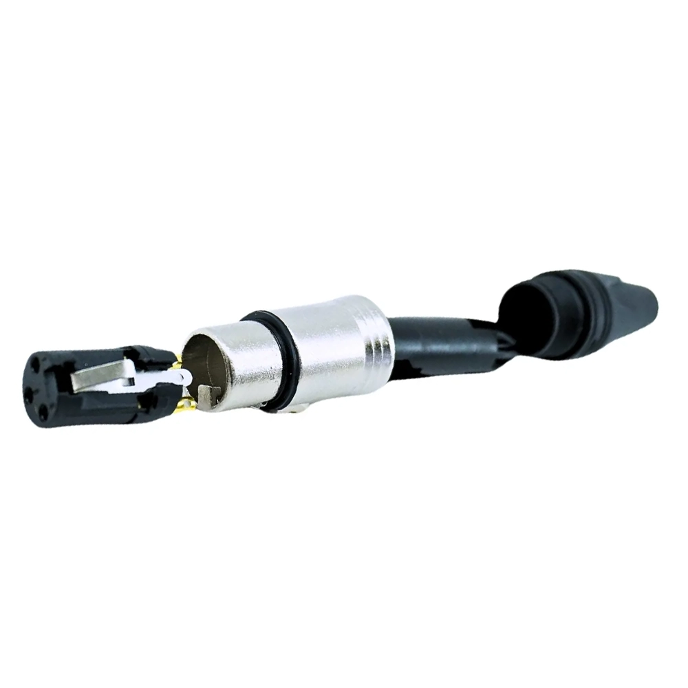 CONECTOR XLR FEMEA DE LINHA MODELO NEUTRIK