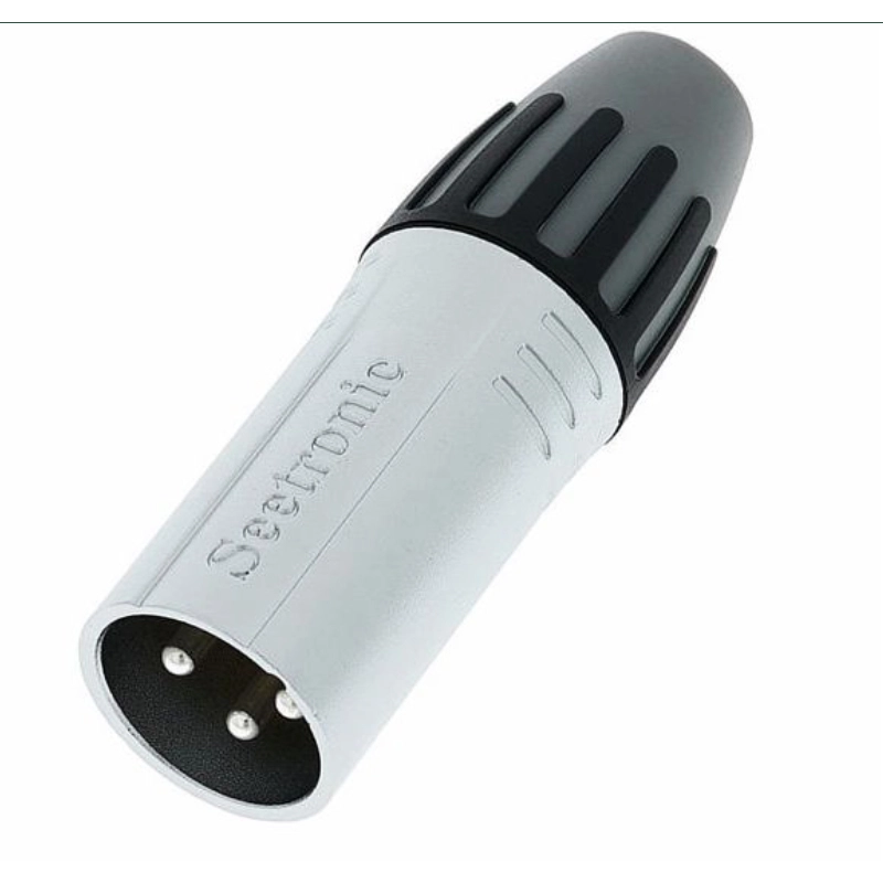 Conector XLR Macho de Linha 3V (SEETRONIC)