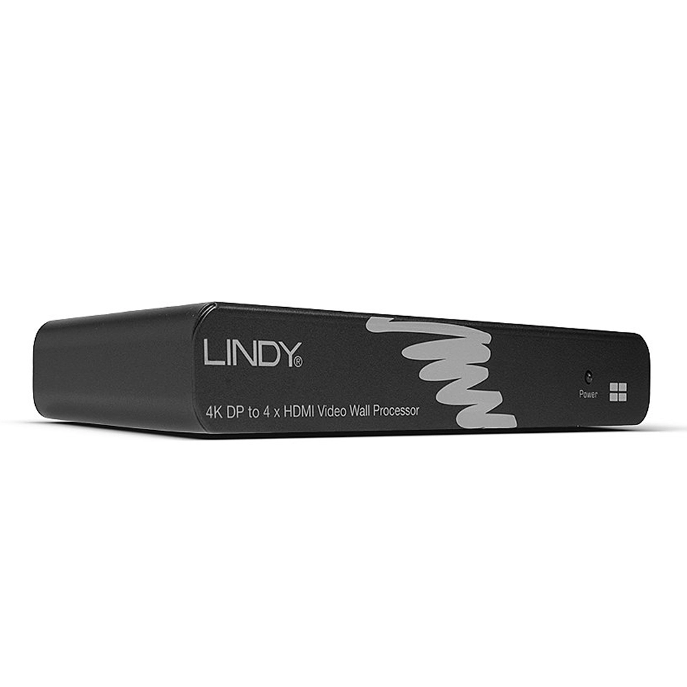 CONTROLADOR DE VIDEO WALL DISPLAYPORT 1 DIS´LAYPORT X 4 HDMI 4K 60HZ 1.2 (LINDY)