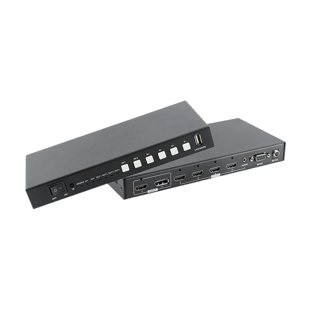 CONTROLADOR VIDEO WALL HDMI 1 DISPLAYPORT - 1 HDMI x 4 HDMI 4K 60HZ (FLEXPORT)