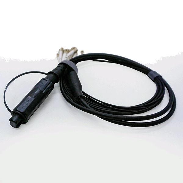 CORDÃO ÓPTICO OPTITAP MPO x 12LC MULTIMODO OM3 50/125 COM LSZH E CABO BLINDADO (CG) - 1,5M
