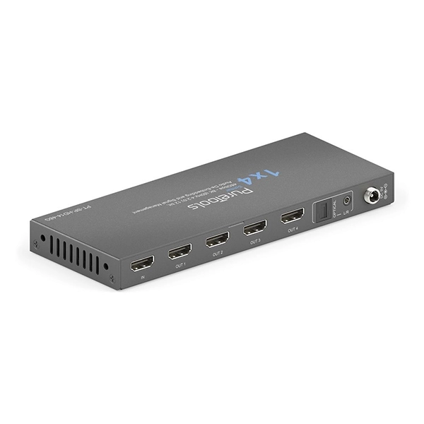 DISTRIBUIDOR E SCALER HDMI 1X4 8K 60HZ 4K 120HZ 48GBPS HDR10 (PURELINK)