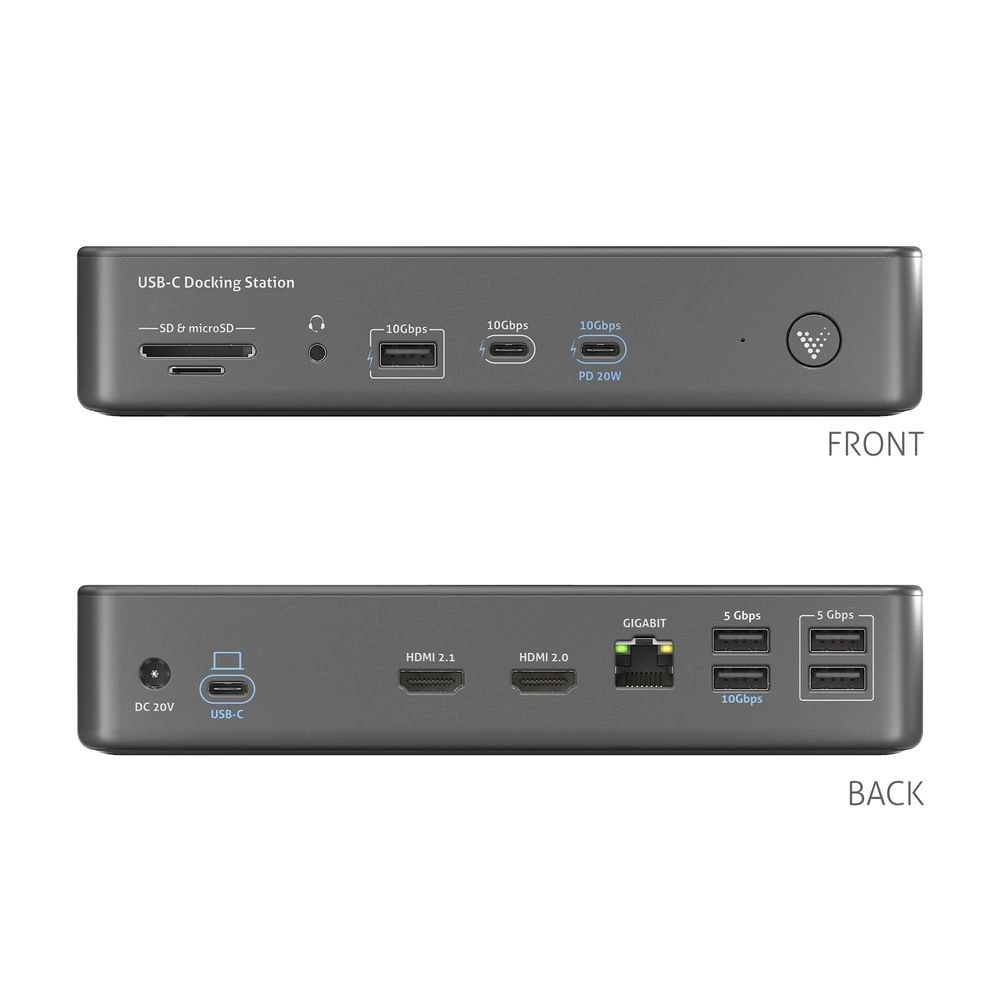 DOCKING STATION USB 4 (PURELINK)