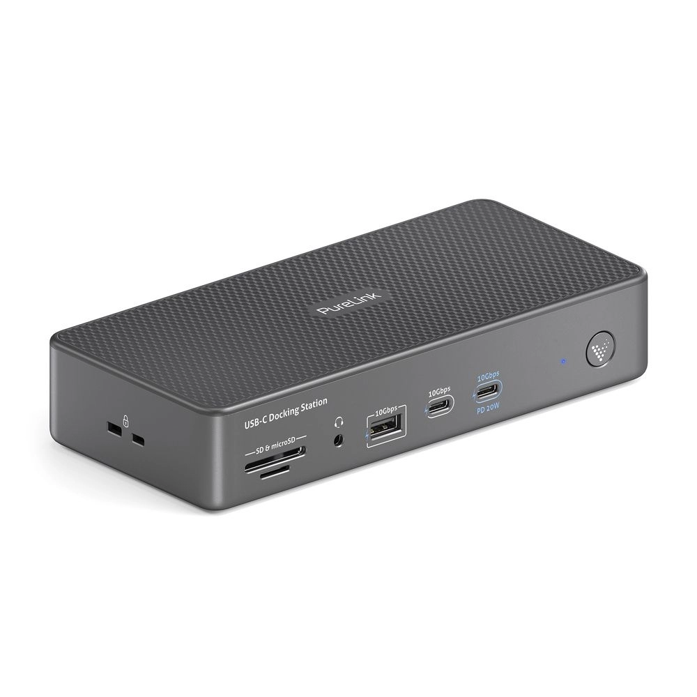 Docking Station USB-C 3.2 e HDMI 2.1 8k 30hz 15 em 1 (PURELINK)