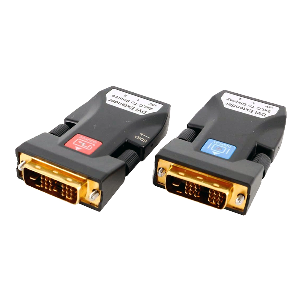 EXTENDER DVI VIA FIBRA ÓPTICA 2 LC COM TRANSMISSOR E RECEPTOR (FLEXPORT)