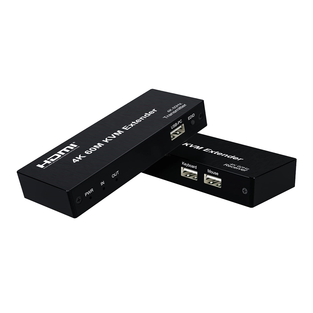 EXTENDER HDMI KVM 2.0 4K 60HZ VIA CAT-5/6 PRO (FLEXPORT)