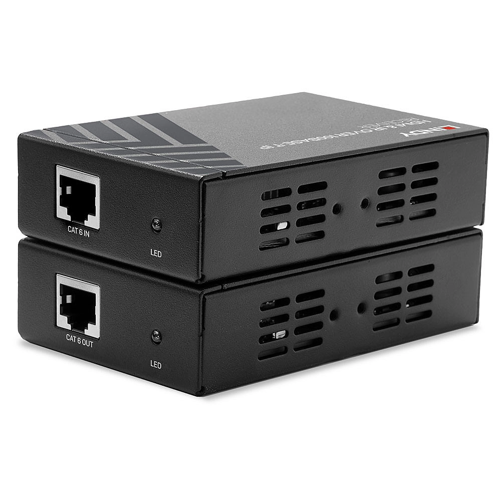 KIT DE EXTENDER HDMI VIA CABO DE REDE TRASMISSOR IR BASE-T IP COM HDCP ATÉ 100M (LINDY)