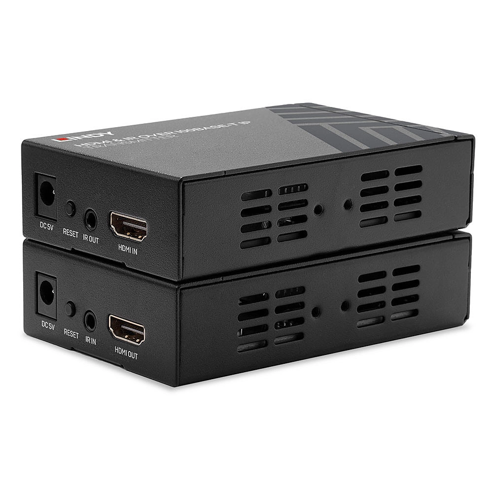 KIT DE EXTENDER HDMI VIA CABO DE REDE TRASMISSOR IR BASE-T IP COM HDCP ATÉ 100M (LINDY)