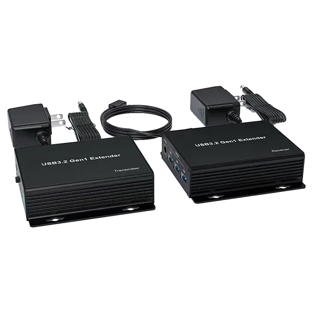 EXTENDER USB 3.2 COM 4 PORTAS VIA RJ45 DE ATÉ - 70M