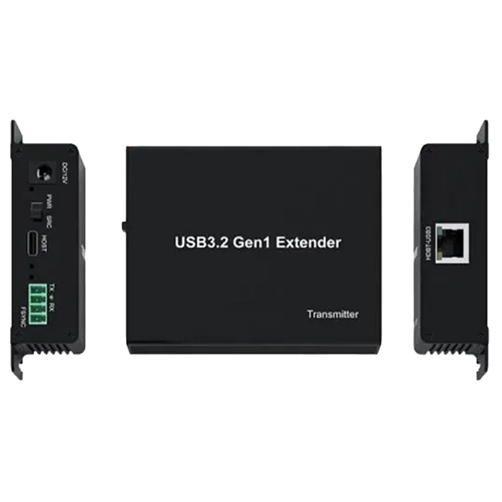 EXTENDER USB 3.2 COM 4 PORTAS VIA RJ45 DE ATÉ - 70M