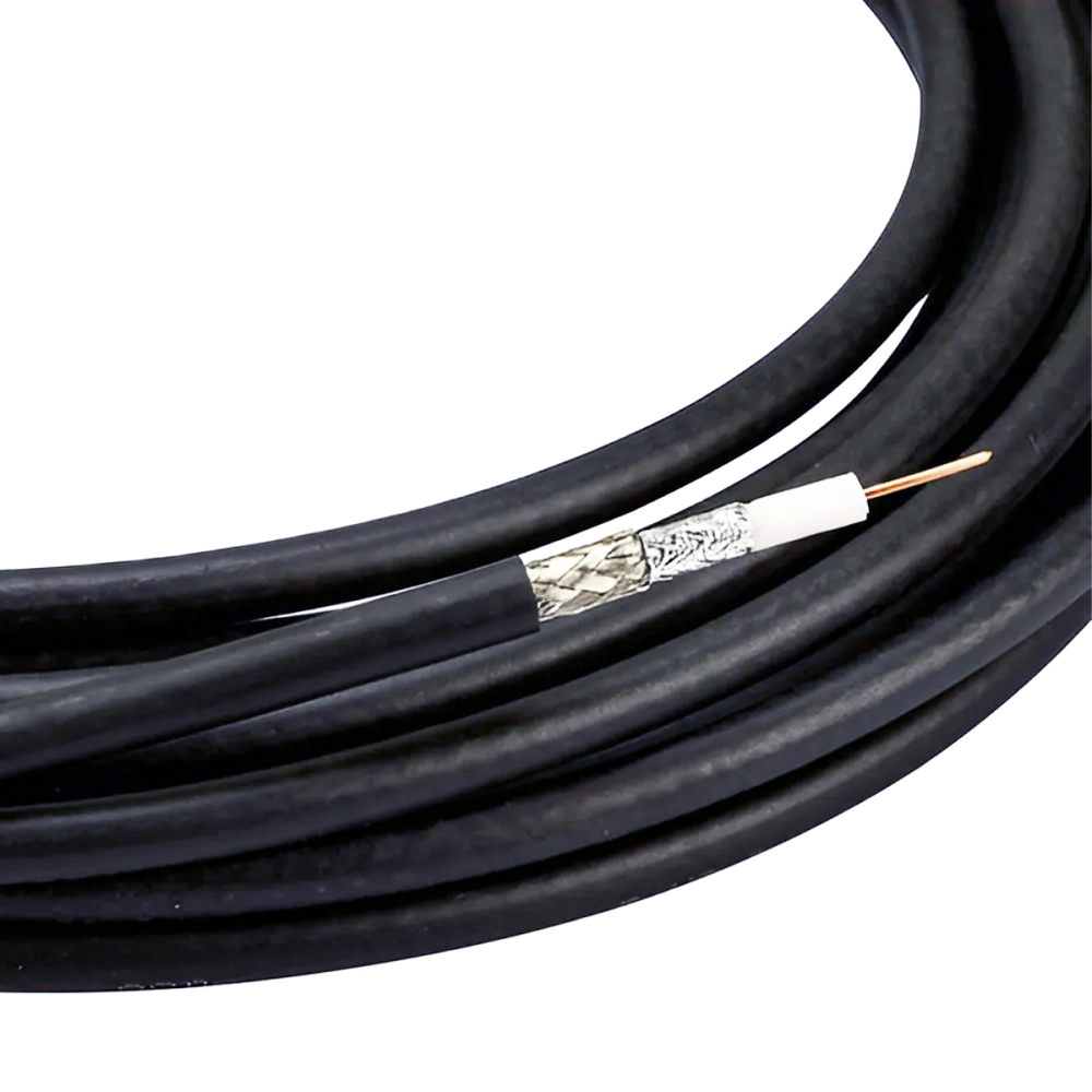 Fio Coaxial RG213 DLC Premium 75% 50 OHMS