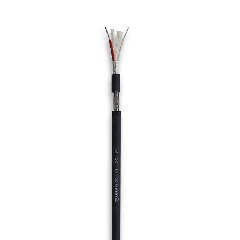 FIO DE MICROFONE 2X22 AWG 6MM COM DUPLA BLINDAGEM F/T OFHC