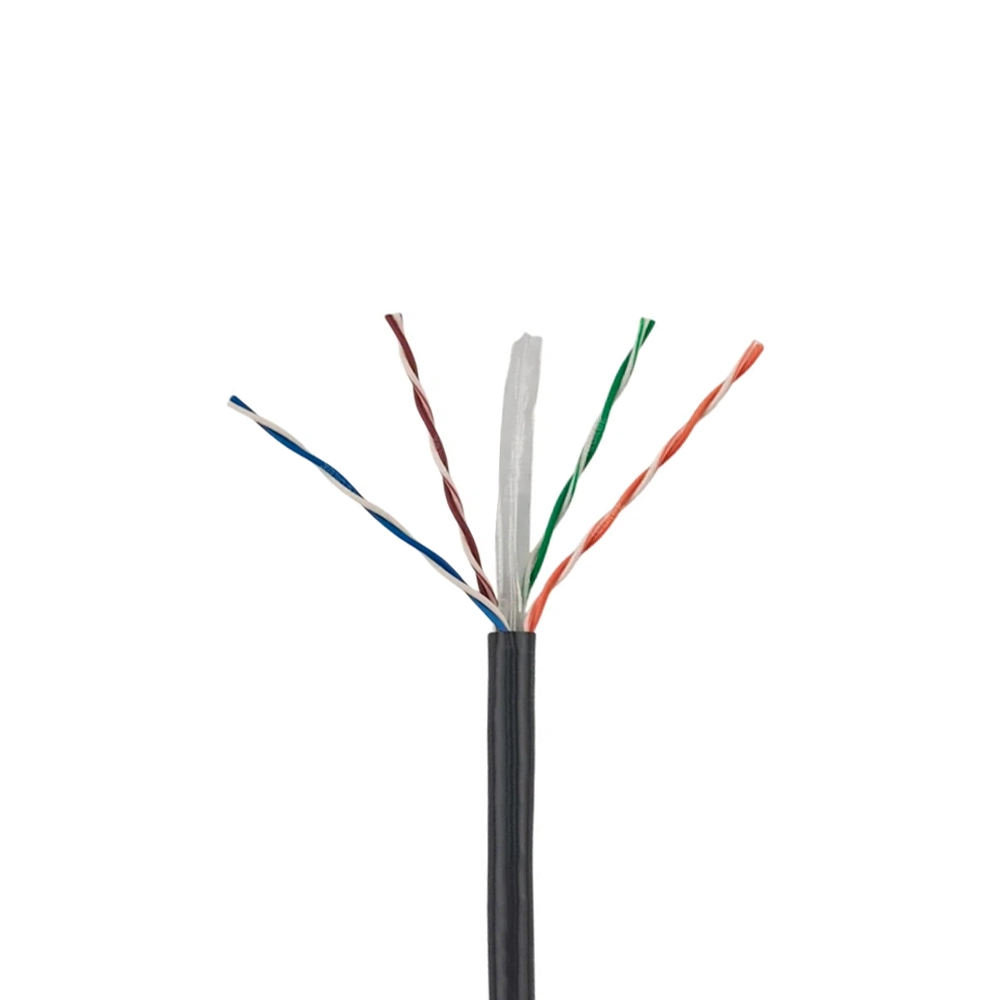 Fio de Rede Cat6  U/UTP Preto Homologado Anatel 100% Cobre (STARBRASIL)