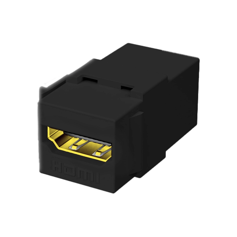 Keystone HDMI Fêmea - PRETO
