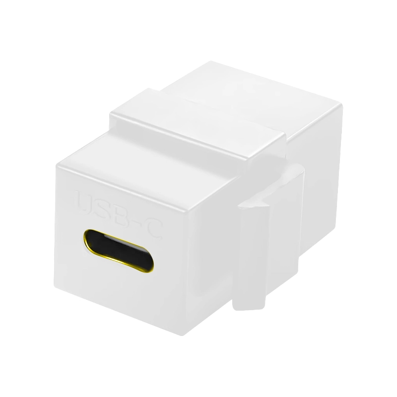 Keystone USB Tipo C Fêmea - BRANCO