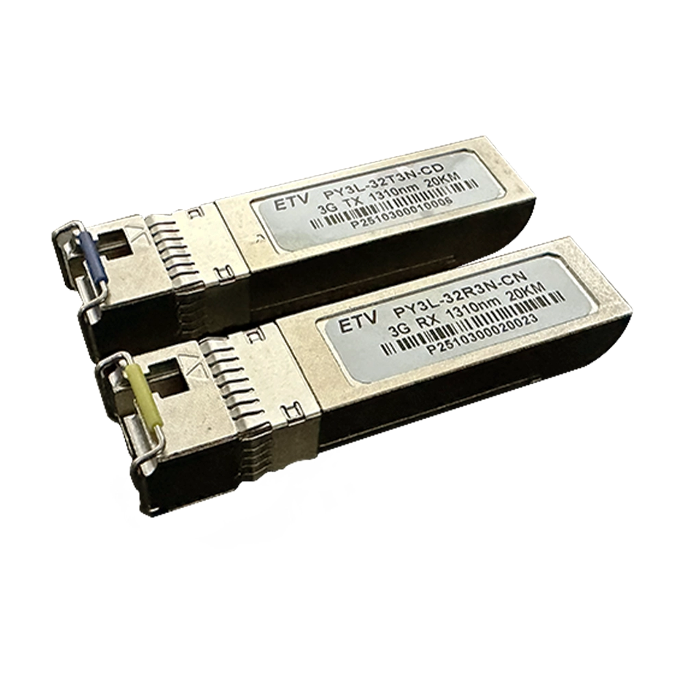 Kit de Extender SDI 3G Full HD 60HZ Faz Até 100 Quilômetros Via Fibra Óptica LC Multimodo (CG)