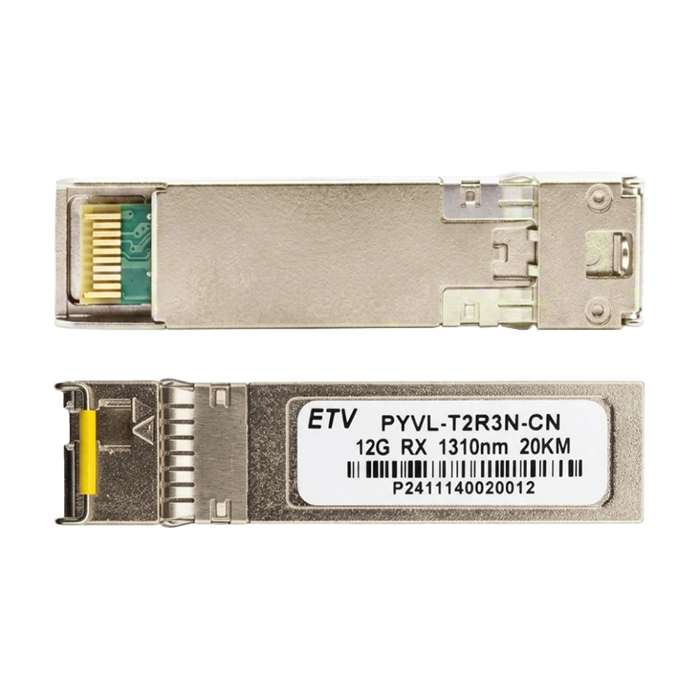 Kit de Extender SDI 4K 60Hz 12G com Loop e Par de Módulos Mini Gbic Via Fibra Óptica Multimodo LC de Até 60 Km. - CG
