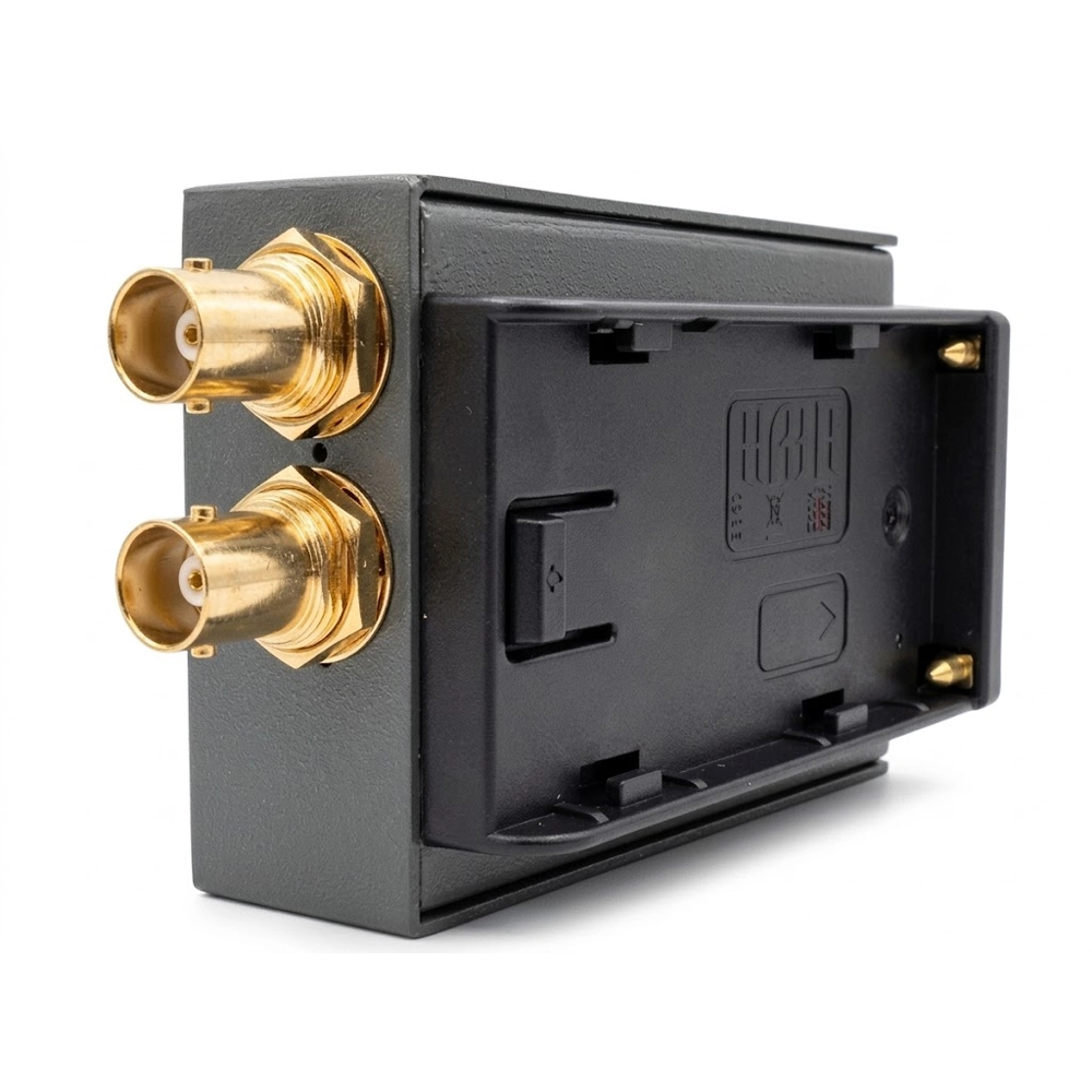 Kit de Extender SDI Bidirecional 4K 60Hz 12G Via Fibra Óptica Com Par de Módulos Mini Gbic de 2 LC  (Compatível com Black Magic) - CG