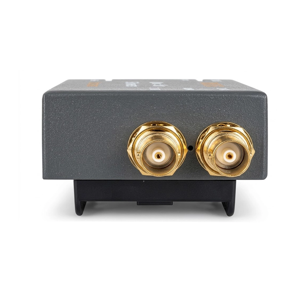Kit de Extender SDI Bidirecional 4K 60Hz 12G Via Fibra Óptica Com Par de Módulos Mini Gbic de 2 LC  (Compatível com Black Magic) - CG