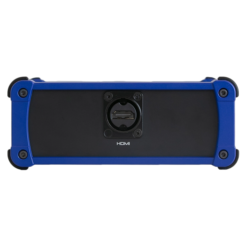 KIT Extensor TX e RX Com 1 HDMI IN/OUT 4K 60Hz Gigabitit HDR Via Fibra Óptica Multimodo 1Km (XT²)