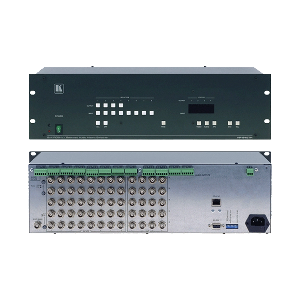 MATRIX 8x4 RGBHV COM AUDIO ESTÉREO BALANCEADO (KRAMER)