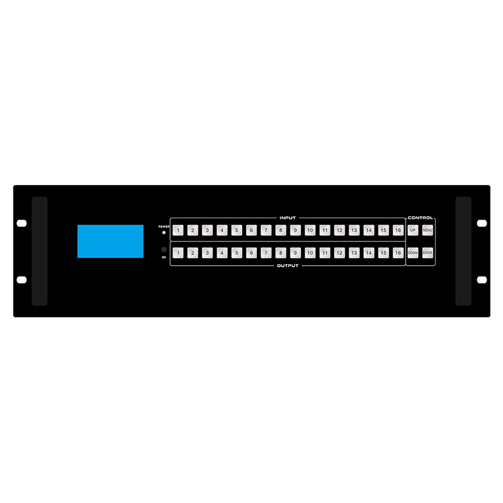 MATRIX HDMI 16X16 1080P GERENCIAVEL. COM SEAMLESS E FUNÇÃO VÍDEO WALL (FLEXPORT)
