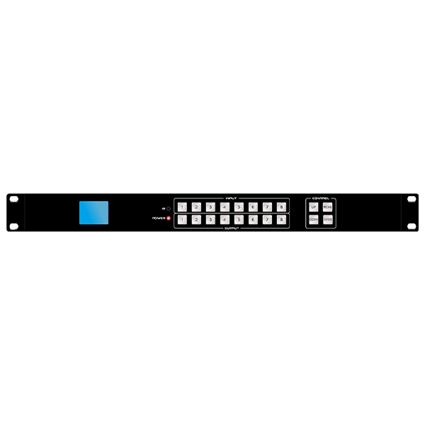 MATRIX HDMI 8X8 1080P GERENCIAVEL COM SEAMLESS, VÍDEO WALL E ÁUDIO FLEXÍVEL (FLEXPORT)