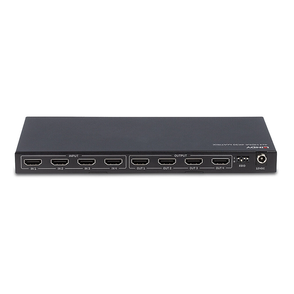MATRIX HDMI 4X4 4K 30HZ HDCP 1.4 DISTRIBUIÇÃO AV FLEXÍVEL E CONTROLE INTELIGENTE (LINDY)