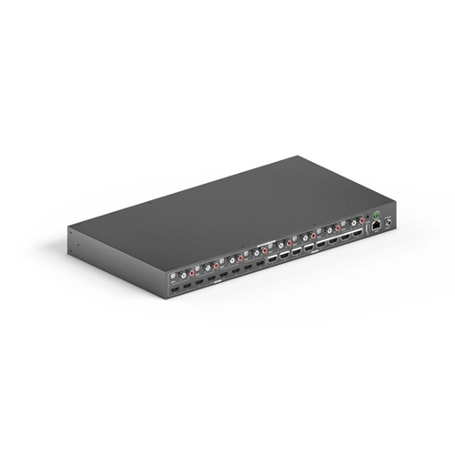 MATRIX HDMI 8X8 4K 18GBPS COM SCALER E MATRIX DE ÁUDIO (PURELINK)