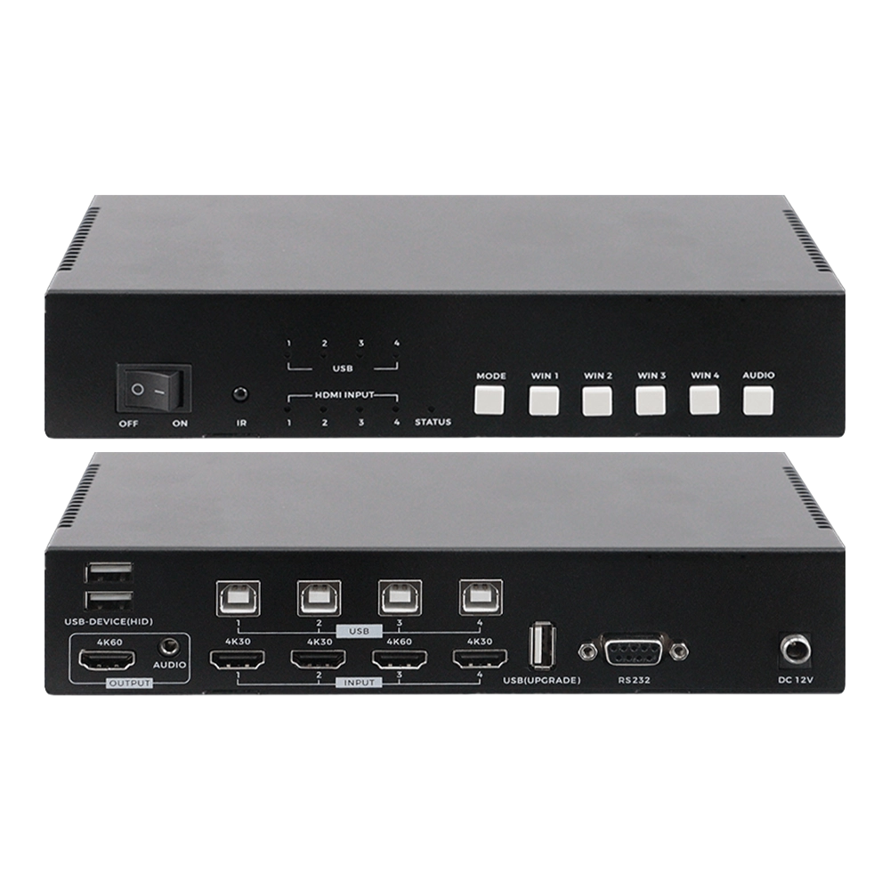 MULTIVIEWER HDMI 4K 60HZ 4X1 COM FUNÇÃO PIP (FLEXPORT)