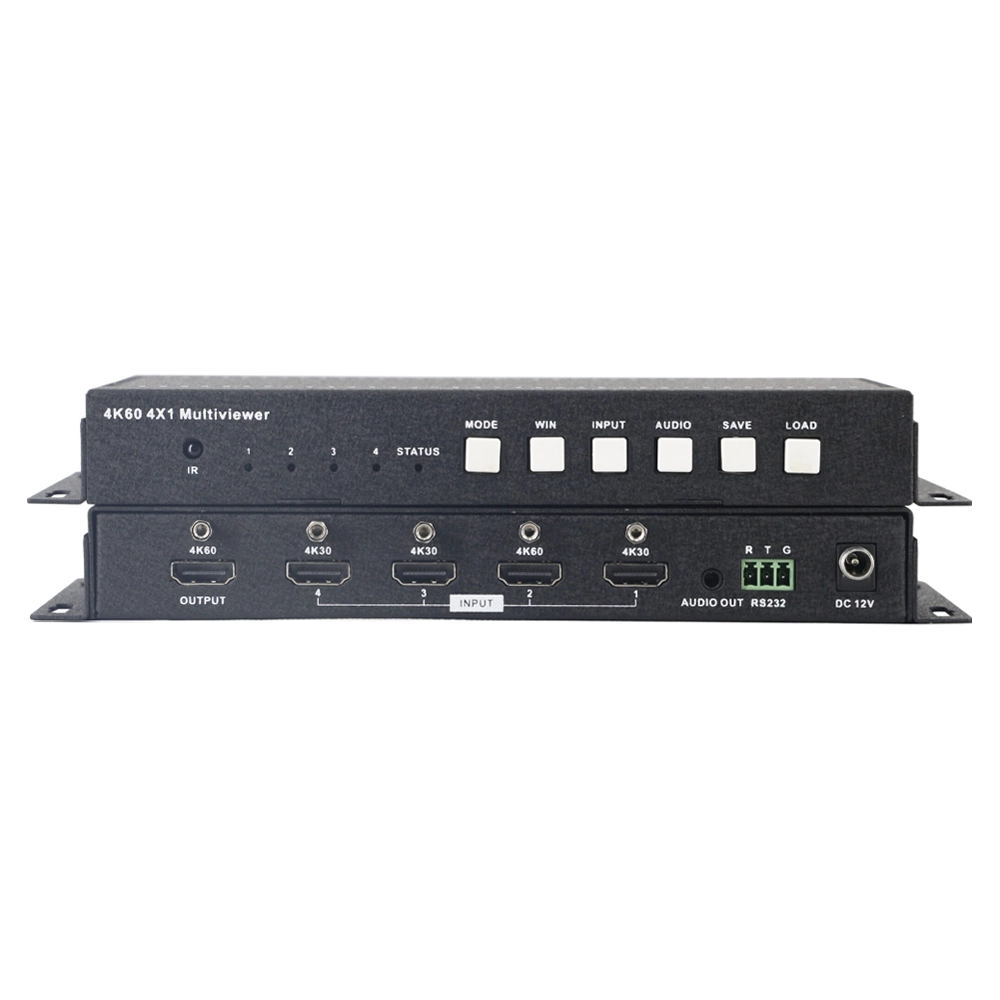 Multiviewer HDMI 4K 60Hz 4X1 Com Função PIP (FLEXPORT)