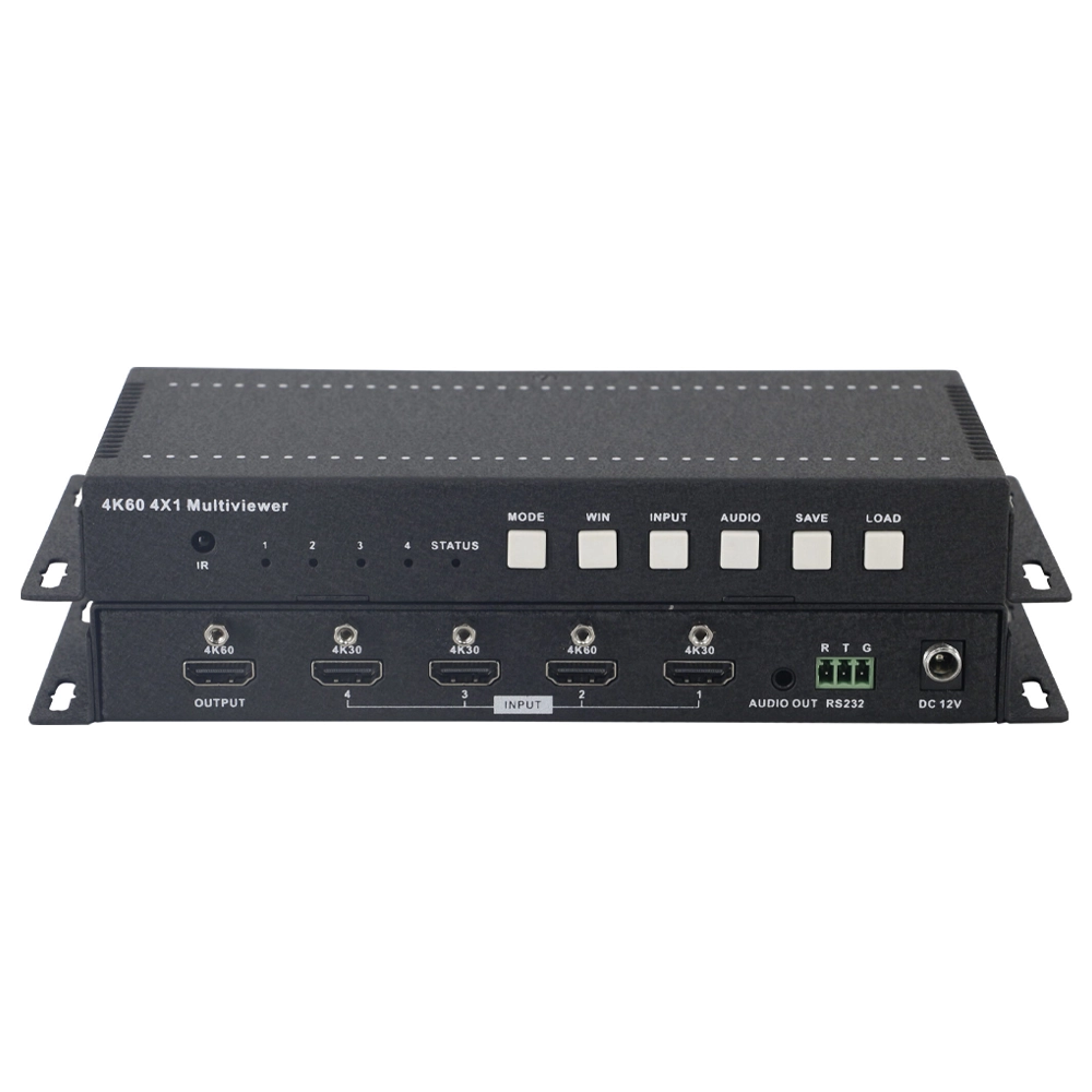 Multiviewer HDMI 4K 60Hz 4X1 Com Função PIP (FLEXPORT)