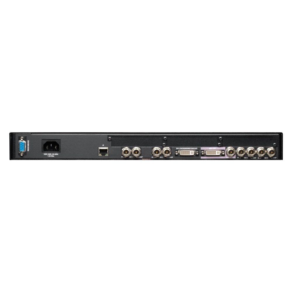 Multiviewer 3G-SDI de 4 Canais Full HD 1080p DVI 1U  Profissional (TV ONE)