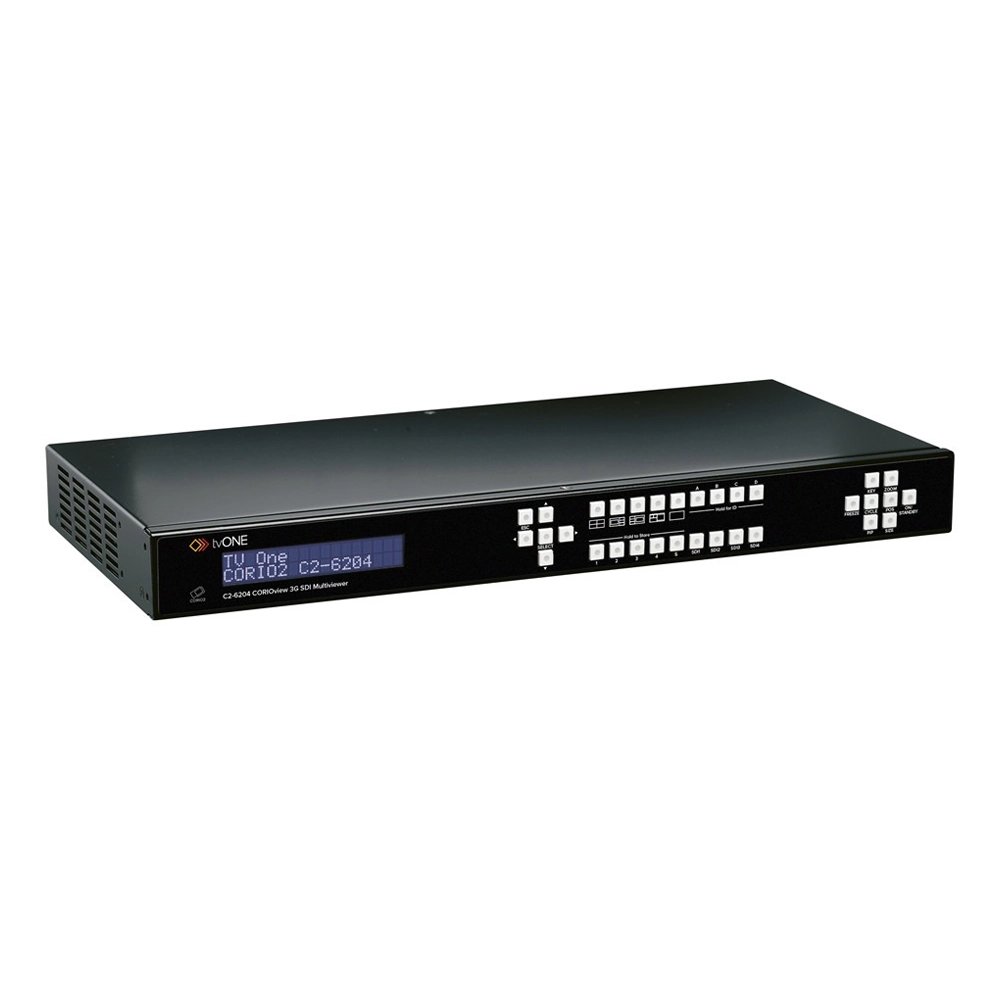 Multiviewer 3G-SDI de 4 Canais Full HD 1080p DVI 1U  Profissional (TV ONE)